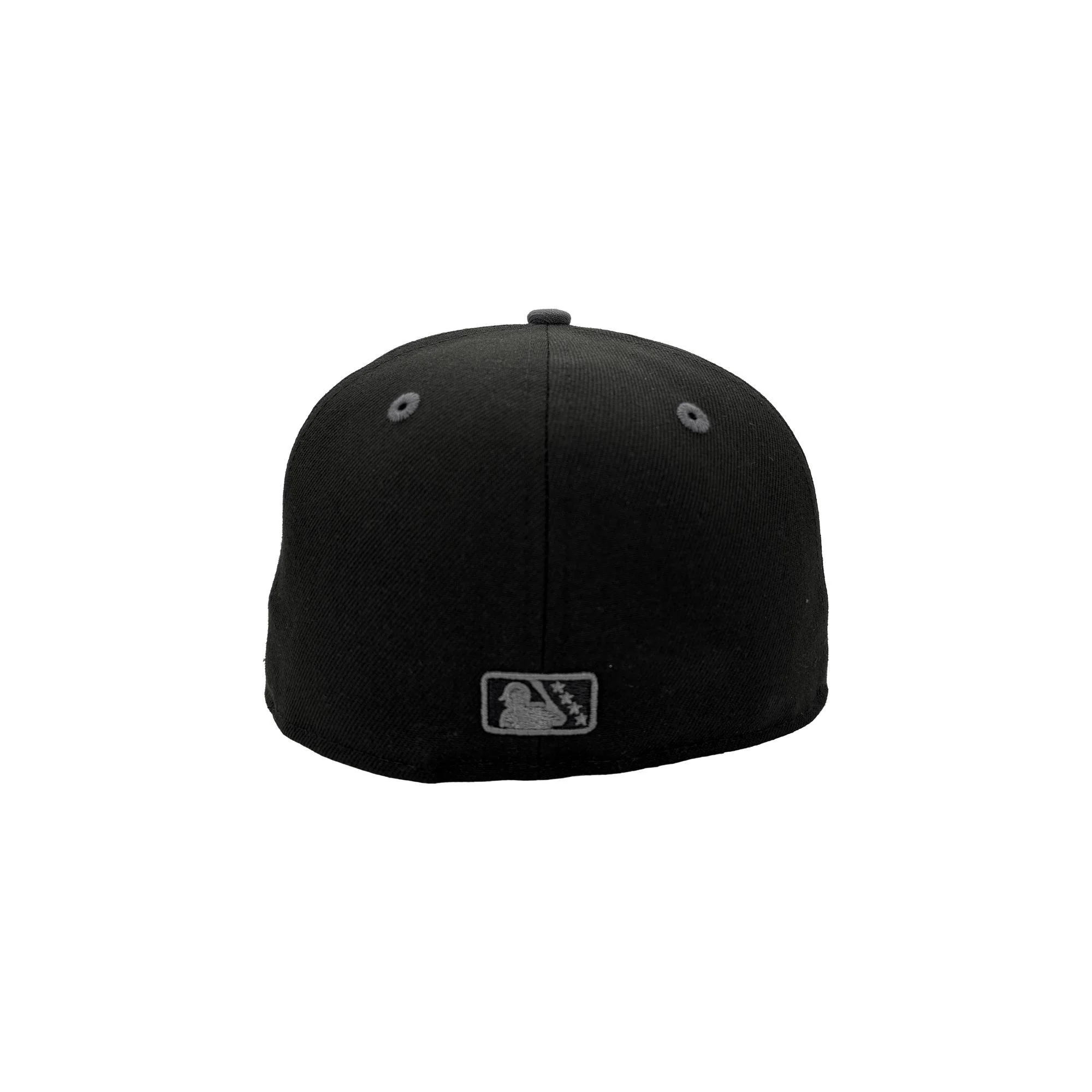 Nashville Sounds New Era 59FIFTY Black Dark Graphite N Crossed Bats Hat - Image 3
