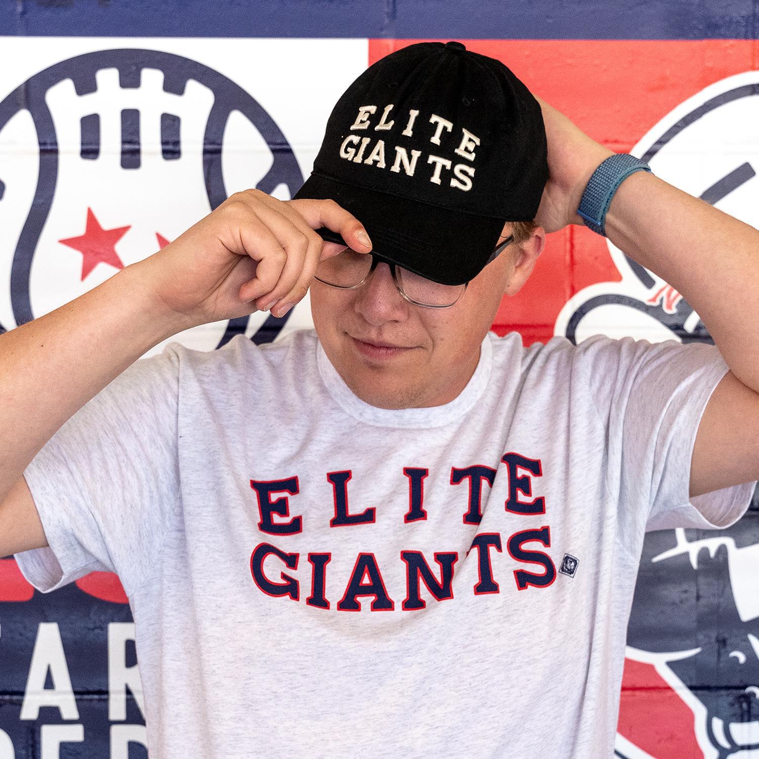 Nashville Sounds OC Black Elite Giants Adjustable Hat - Image 4